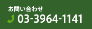 お問い合わせ 03-3964-1141